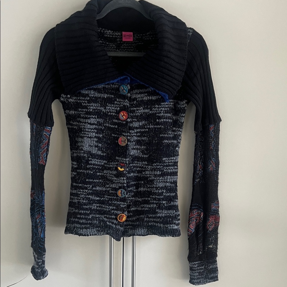 Save the Queen Mohair Blend Cardigan